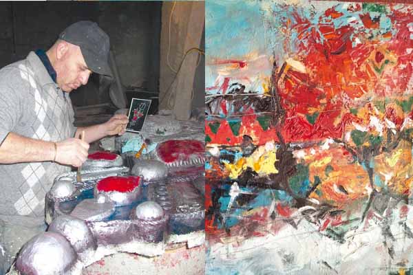 : Hamid Ferdi, les multiples vies professionnelles du peintre plasticien